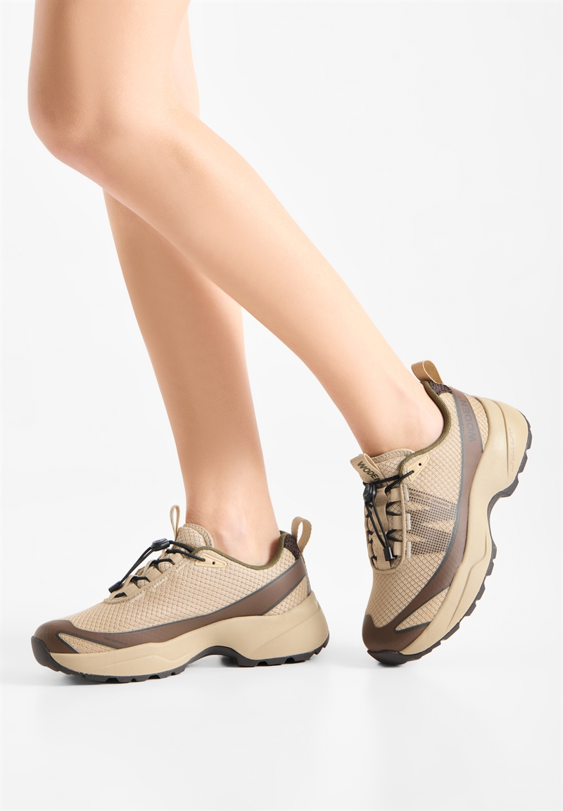 Woden Sneakers Selma Waterproof - Coffee Cream